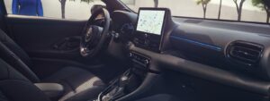 Toyota Yaris kokpit